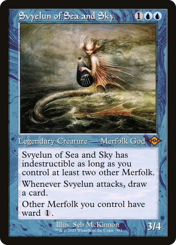 Svyelun of Sea and Sky (Retro Frame)
