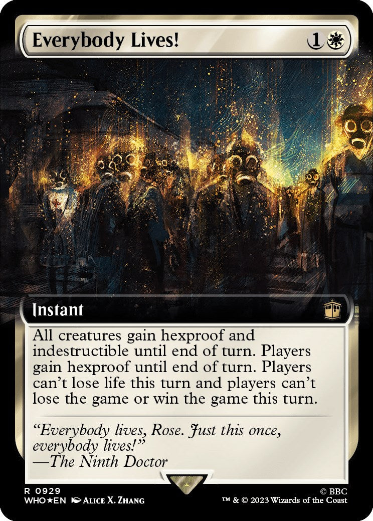 Everybody Lives! (Extended Art) (Surge Foil)