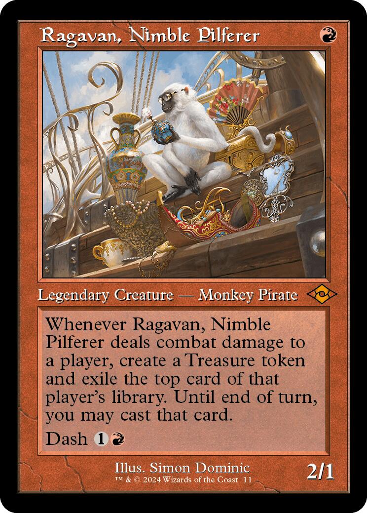Ragavan, Nimble Pilferer (Retro Frame)