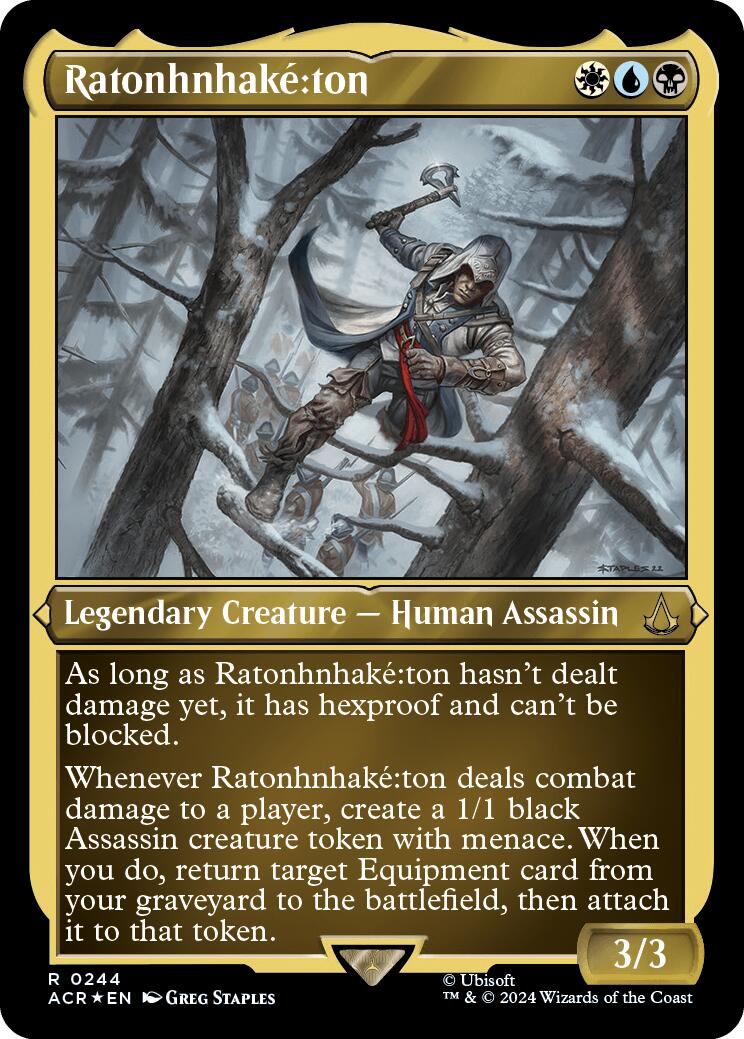 Ratonhnhake:ton (Foil Etched)