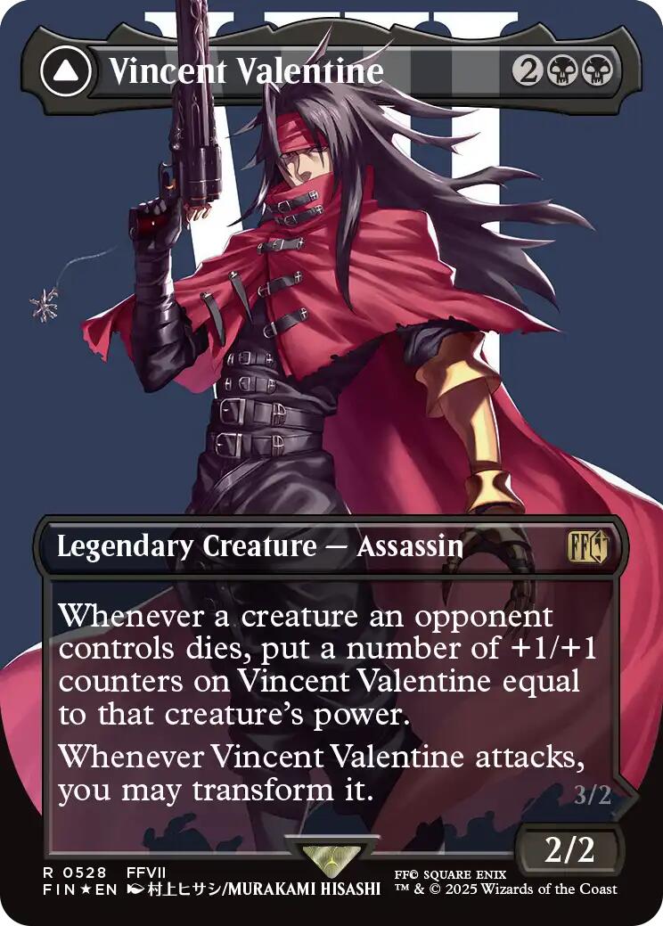 Vincent Valentine (Borderless) (Surge Foil)