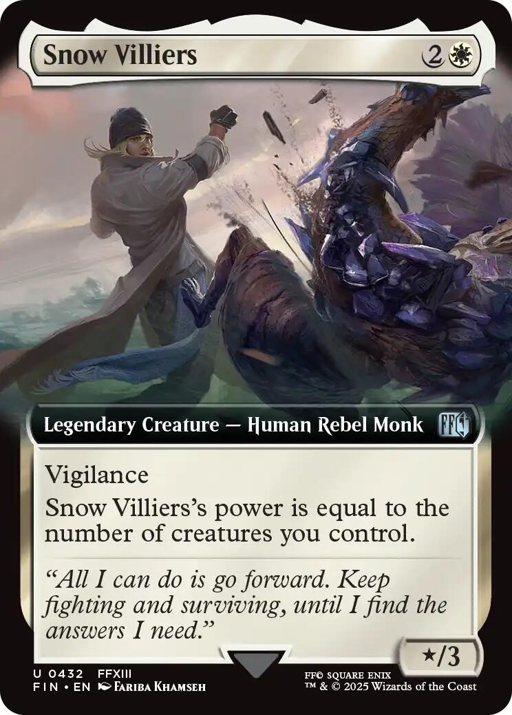 Snow Villiers (Extended Art)