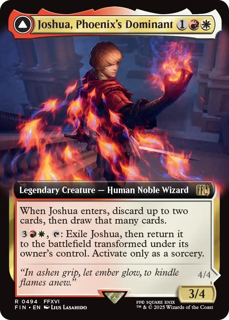 Joshua, Phoenix's Dominant (Extended Art)