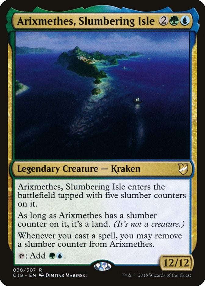 Arixmethes, Slumbering Isle