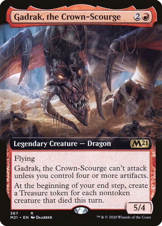Gadrak, the Crown-Scourge (Extended Art)