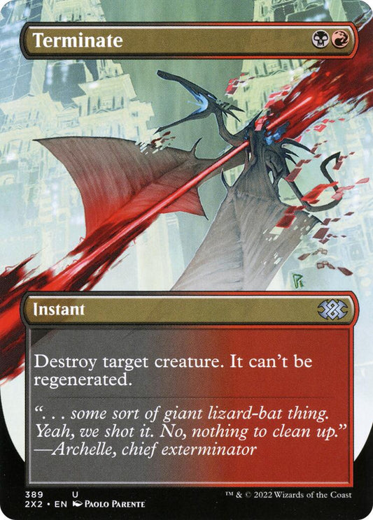 Terminate (Borderless)