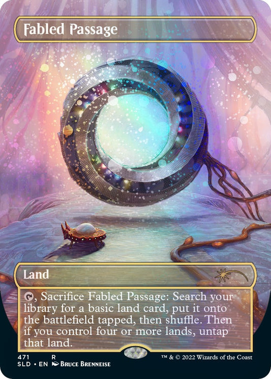 Fabled Passage (Borderless) (Galaxy Foil)