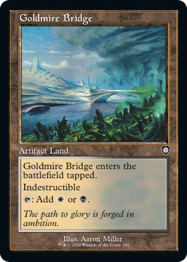 Goldmire Bridge (Retro Frame)