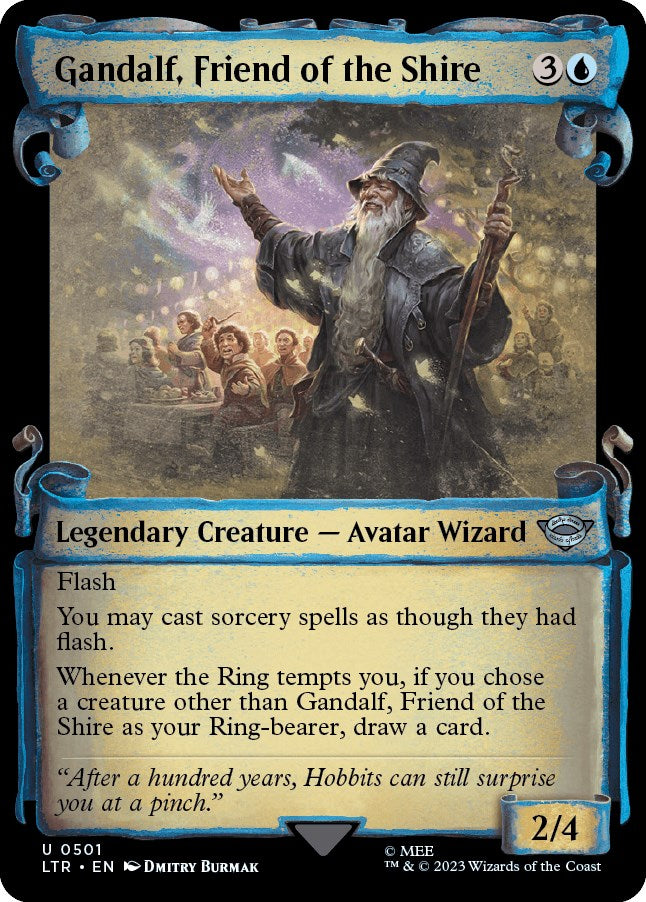 Gandalf, Friend of the Shire (Showcase Scrolls)
