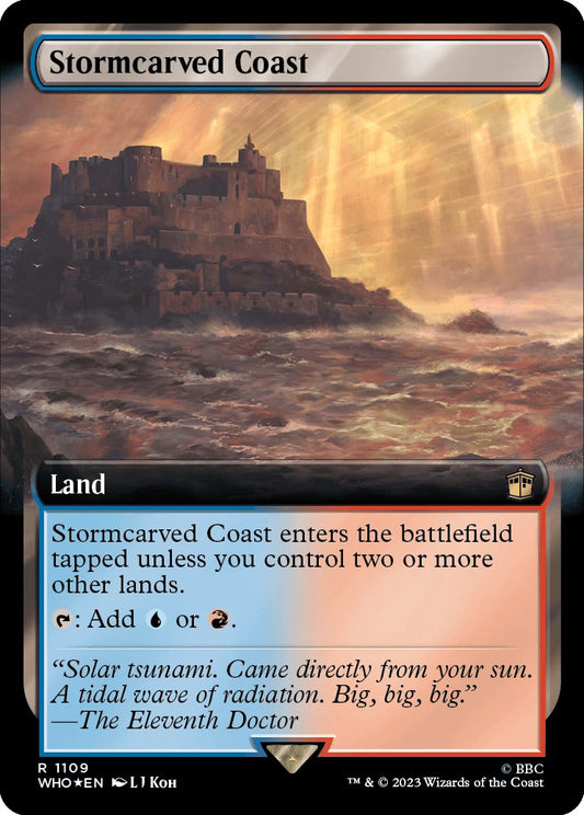 Stormcarved Coast (Extended Art) (Surge Foil)
