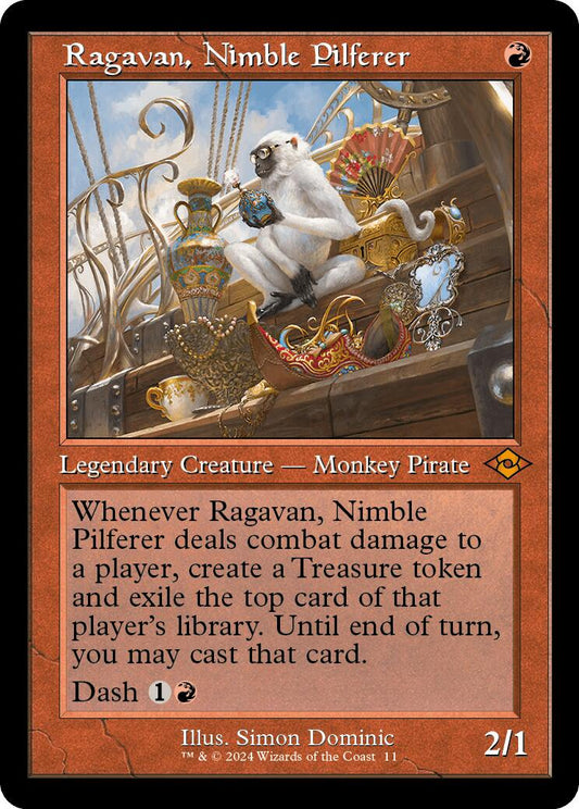 Ragavan, Nimble Pilferer (Retro Frame)