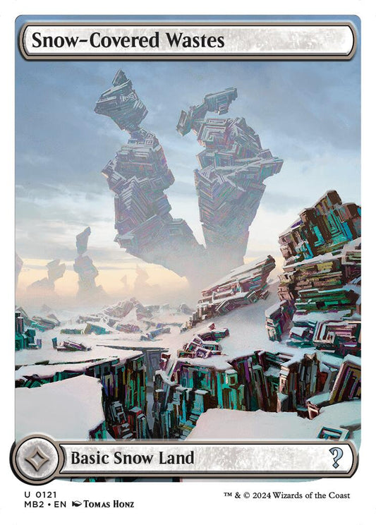 Snow-Covered Wastes (White Border)