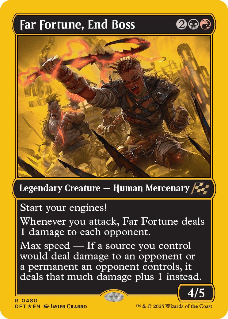 Far Fortune, End Boss (First-Place Foil)