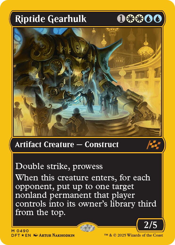 Riptide Gearhulk (First-Place Foil)