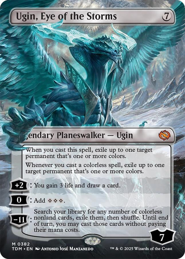 Ugin, Eye of the Storms (Borderless)