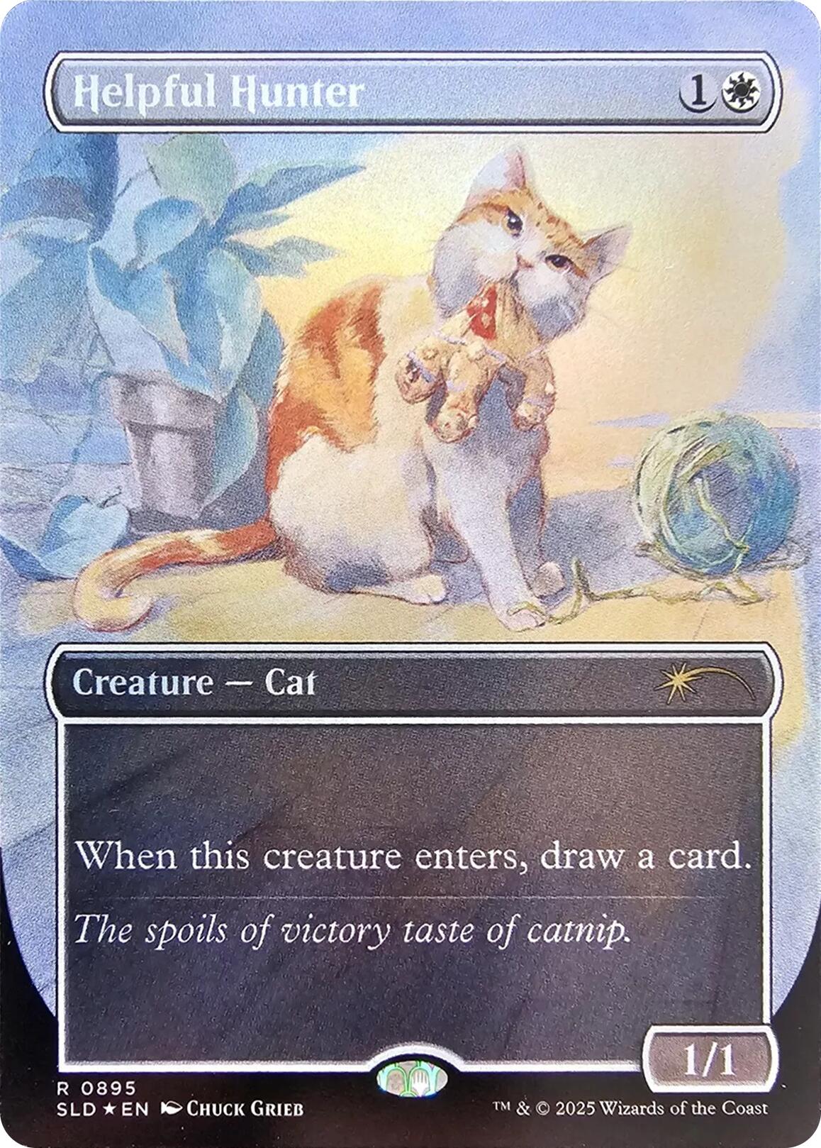 Helpful Hunter (0895) (Rainbow Foil)