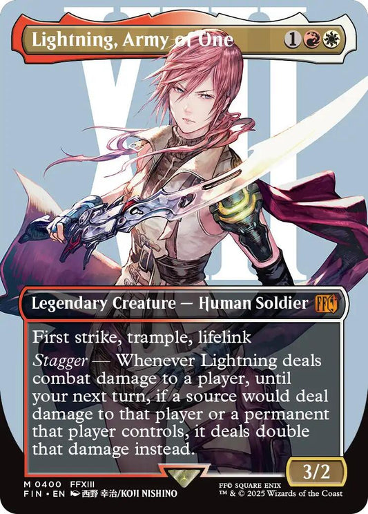 Lightning, Army of One (0400) (Borderless)