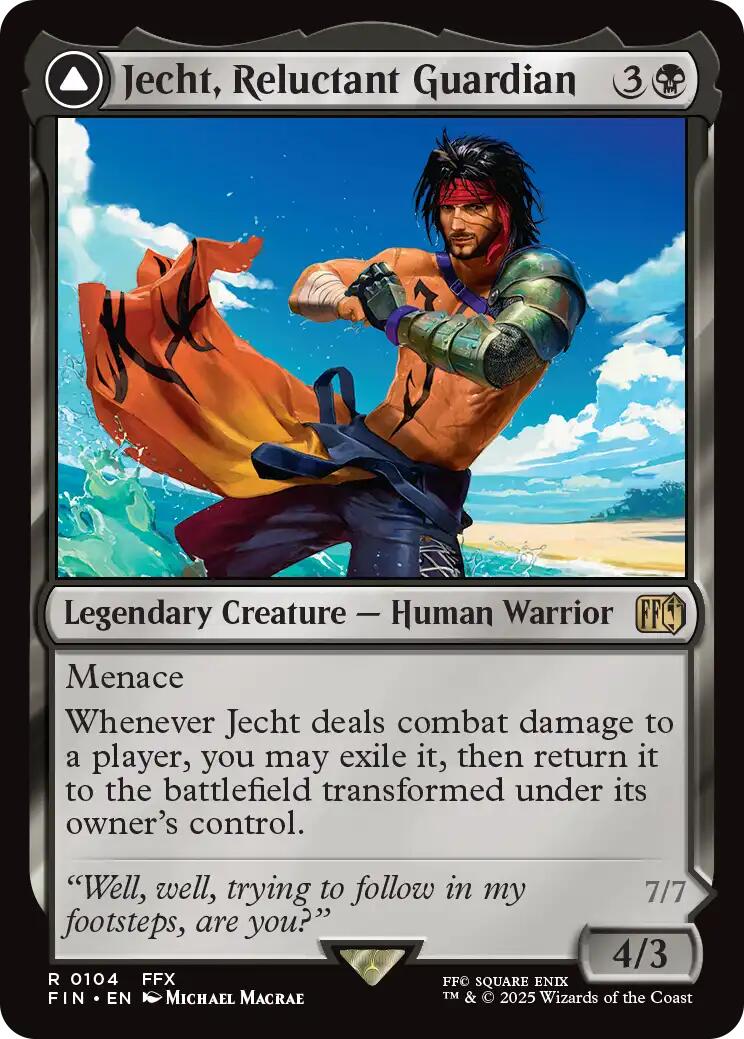 Jecht, Reluctant Guardian