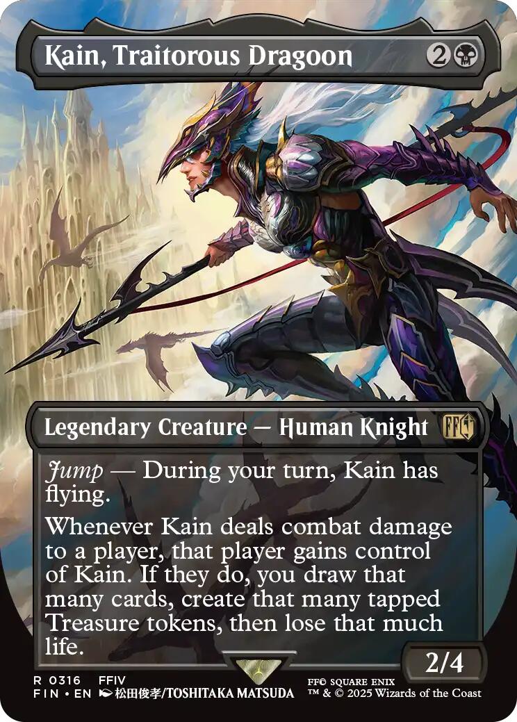 Kain, Traitorous Dragoon (Borderless)