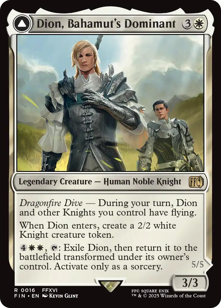 Dion, Bahamut's Dominant