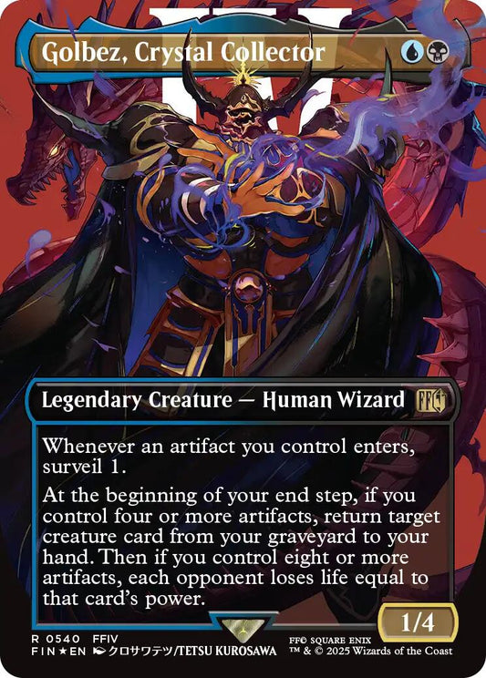 Golbez, Crystal Collector (Borderless) (Surge Foil)