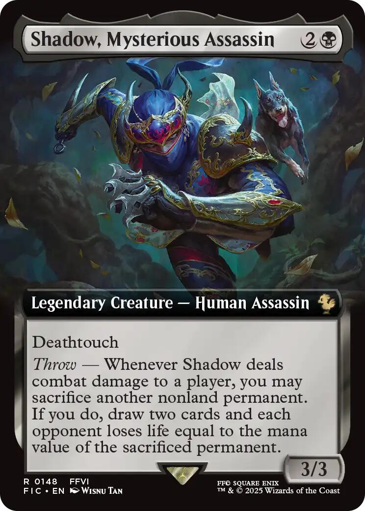 Shadow, Mysterious Assassin (Extended Art)