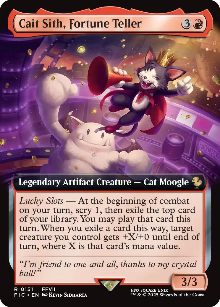 Cait Sith, Fortune Teller (Extended Art)