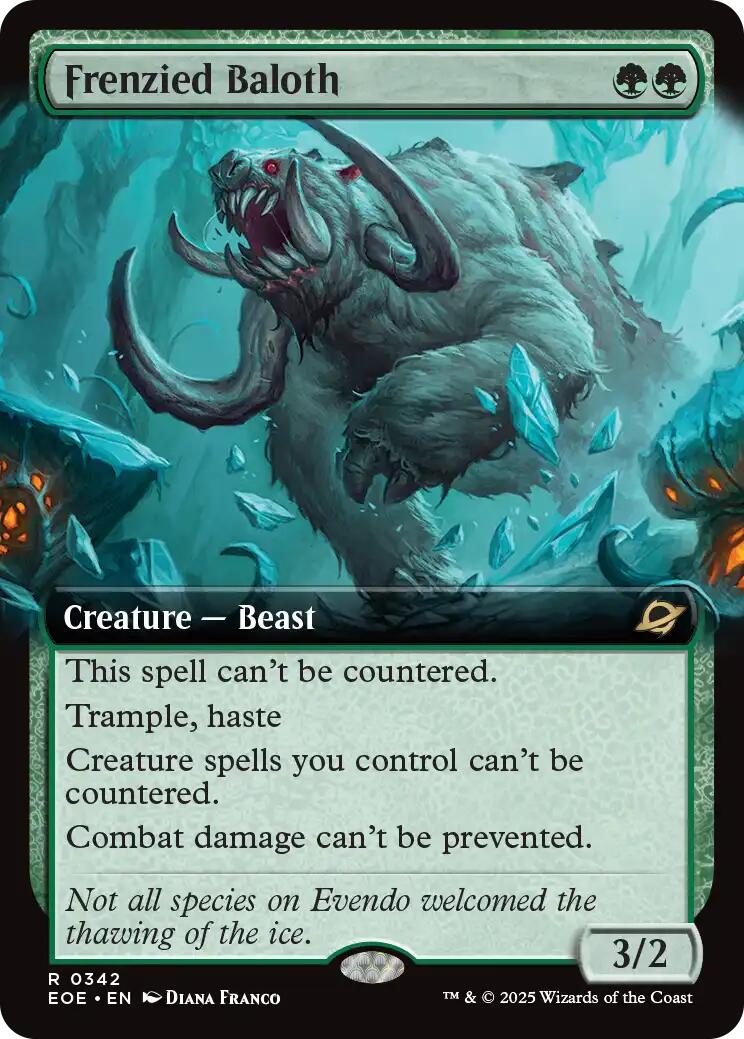 Frenzied Baloth (Extended Art)