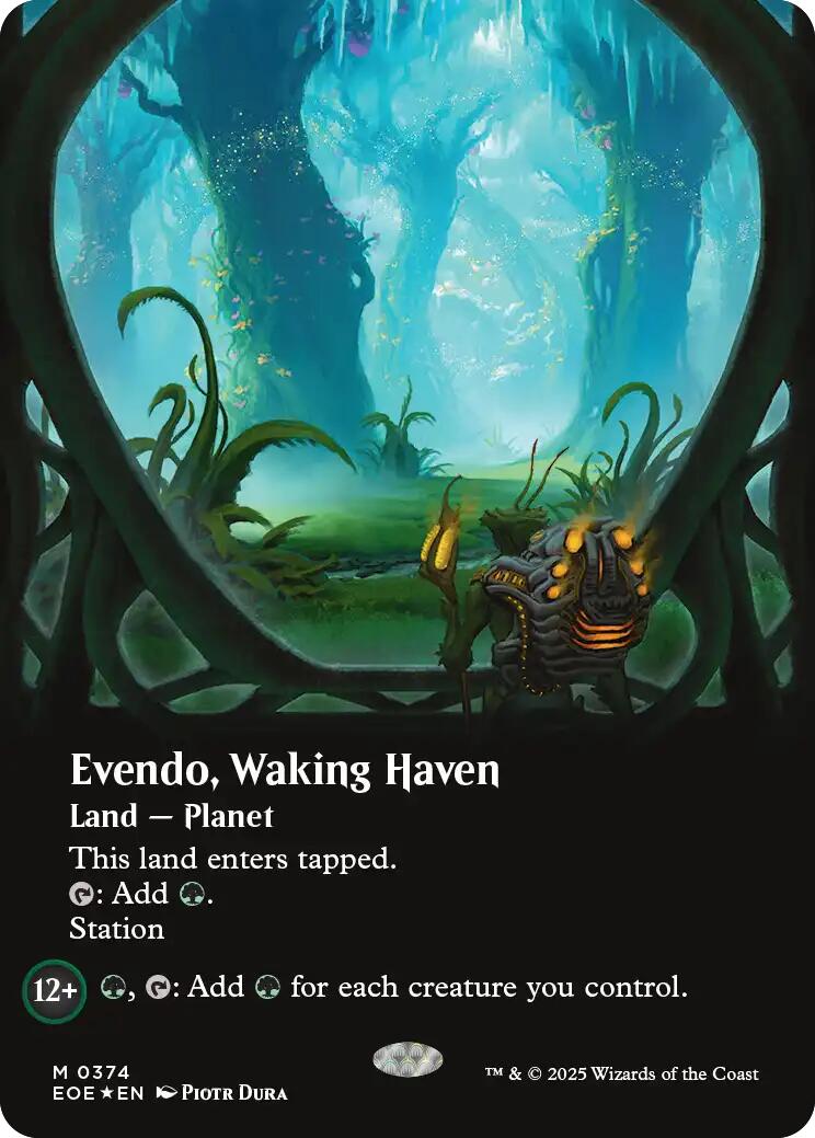 Evendo, Waking Haven (Borderless) (Galaxy Foil)