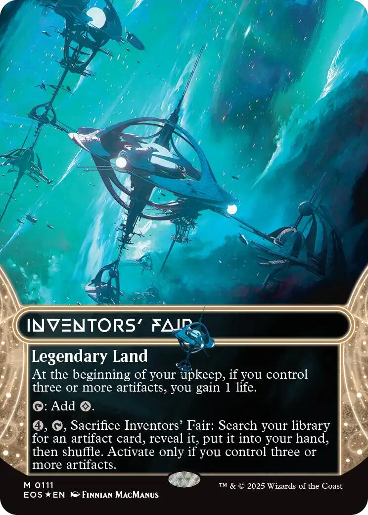 Inventors' Fair (0111) (Borderless) (Galaxy Foil)