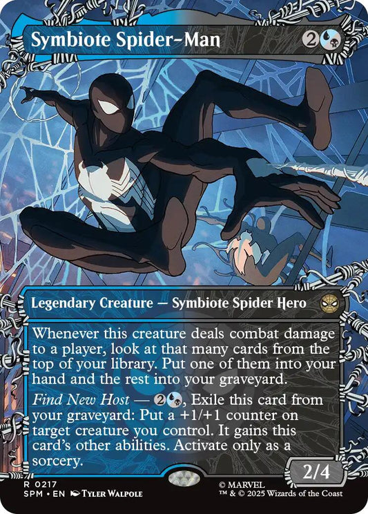 Symbiote Spider-Man (Borderless)