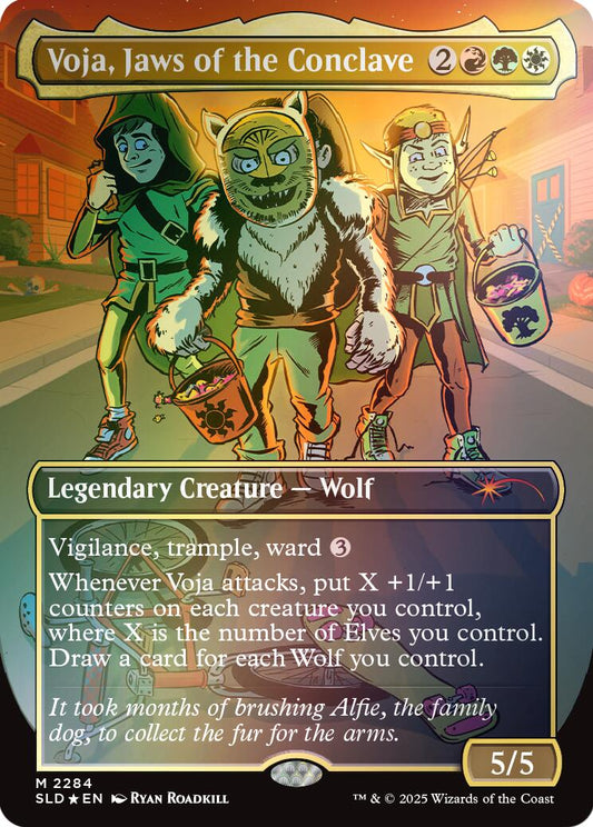 Voja, Jaws of the Conclave (Rainbow Foil)